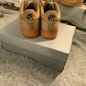 Nike Shoes - Air Force Ones Wheats Nike Shoes - Air Force Ones Wheats